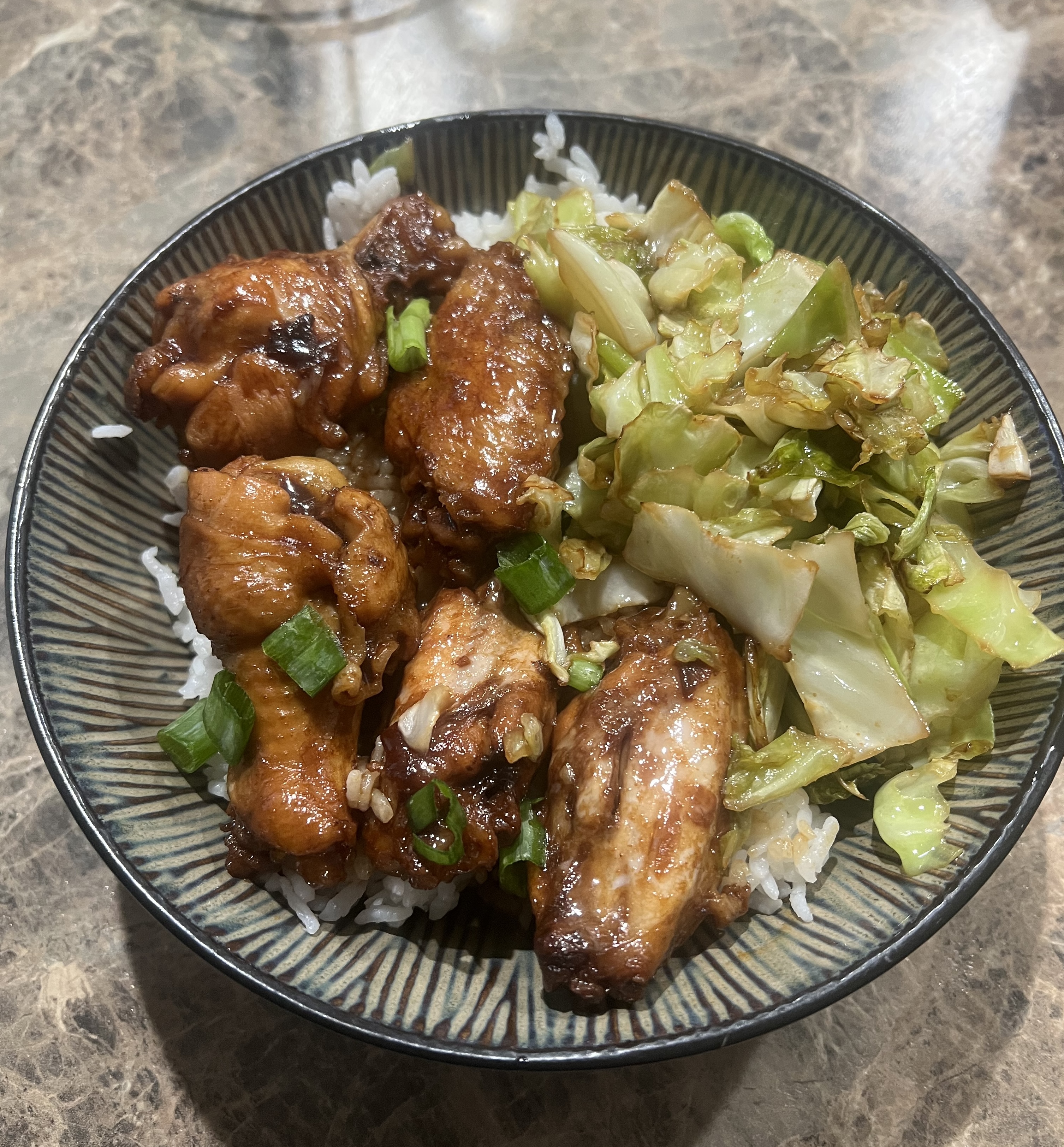 Soy Garlic Chicken Bowl